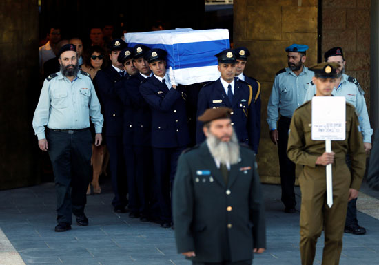  مراسم جنازة الرئيس الإسرائيلى السابق شيمون بيريز 